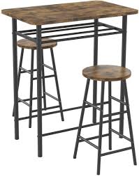 Your pub table could serve as a place for a quick dinner with your family, or as a place for after dinner cocktails and with your friends. Wholesaler 3 Pieces Bar Table Set Modern Pub Table And Chairs Dining Set Kitchen Counter Height Dining Table Set With 2 Bar Stools China Bar Table Counter Height Table Made In China Com