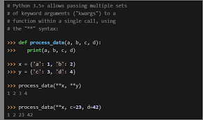 Multiple Sets Of Kwargs In Python 3 5 Credit Realpython Computer Knowledge Data Science Python