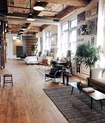 I Love A High Ceiling Loft All Those Walls To Cover With Art Are You Looking For U Minimalism Interior Minimal Interior Design Interior Architecture Design