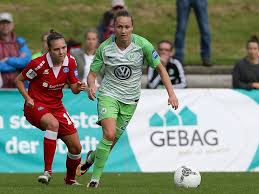 Demnach empfängt der sieger der partie arminia bielefeld gegen sc sand den gewinner aus fsv gütersloh 09 gegen vfl wolfsburg. Frauen Dfb Pokal News Frauen Wolfsburg Im Pokal Halbfinale