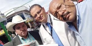 Hoy en nuestra gira de promoción...