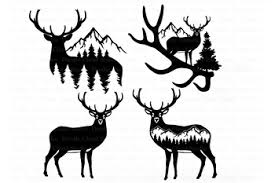Free Free 314 Silhouette Mountain Scene Svg SVG PNG EPS DXF File