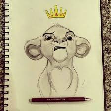 Drawing Sketch Stick Figure Pencil Drawing Drawing Tutorial Simple Drawing Drawing Basis Lion King Drawings Disney Art Drawings Disney Character Drawings