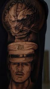 Winner of the of the 5 year anniversary raffle!! @ben.wavee 🙌🏼🙌🏼, In  honor of his father 🙏🏼🕊️, #wisdom #tattoo #darkskintattoos