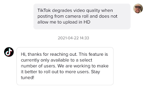 Create quality tiktok videos consistently invest in quality videos which means you need excellent video editing skills. Tiktok Upload In Hd Not Available Solved Tiktokhelp