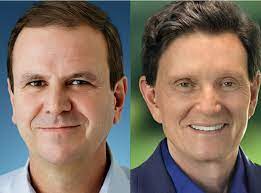 Marcelo crivella já está em casa com tornozeleira eletrônica. Rio Eduardo Paes Dem E Marcelo Crivella Republicanos Vao Ao 2Âº Turno Poder360
