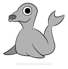 Seal Drawing Sketching Vector Learn how to draw a seal in a few easy steps. seal drawing sketching vector