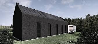 House With Horse Single Family House With Stable Tamizo Architects Architektur Trapezblech Trapezblech Dach