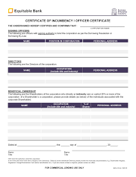 Alternate terms for incumbency certificate. 50 Best Certificate Of Incumbency Samples Free á… Templatelab