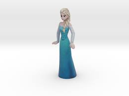 3d Print Of Elsa From Frozen By Caseysteffen Elsa Elsa Frozen Print