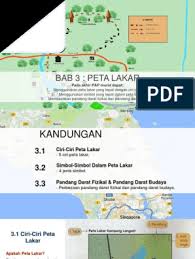 Berikut adalah beberapa contoh simbol yang menunjukkan ciri geografi. Peta Lakar
