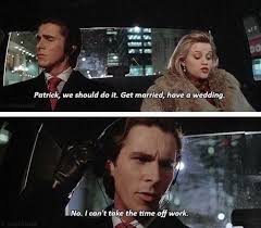 I want to stab you to death, . Christianbalefanatic Christian Bale As Patrick Bateman In American