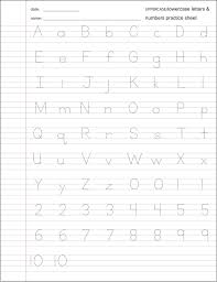 Recognize letters of the alphabet in nonsequential order. Free Uppercase Lowercase Letters And Numbers Practice Worksheet