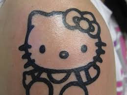 Refine your search for hello kitty tattoo. 23 Fun Hello Kitty Tattoos For 2013