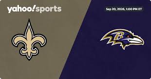 New Orleans Saints @ Baltimore Ravens: Live game updates, stats 