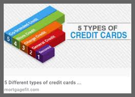Here, we break down the different types of credit cards, and help figure out which discover card is best for you. There Are 5 Credit Card Types The Image To The Left Illustrates Them