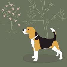 Greg O Brien Dit Creative Digital Media Beagle Art Paw Art Girl And Dog