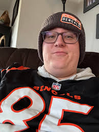 Man cave is coming together. My Bengals are represented! Who Dey!