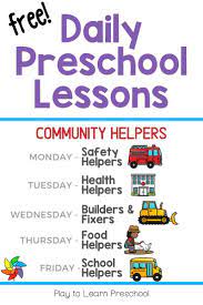 Virtual Preschool Community Helpers Week Community Helpers Preschool Community Helpers Preschool Activities Community Helper Lesson