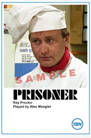 Prisoner Cell Block H Fan Card Ray Proctor 6x4