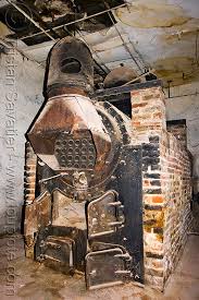 The bricks or rubble of a flexible foundation allowed for water to seep into. Old Brick Furnace In Basement