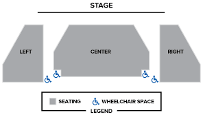 seating chart sfsc performing arts