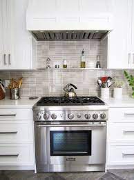 Small white kitchen backsplash ideas. Small Kitchen Ideas Backsplash Shelves Home Kitchens Kitchen Cabinets And Backsplash Kitchen Design