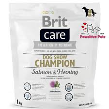 Brit Care Dog Show Champion 1kg Salmon Herring Dog Food Brit Care Hypoallergenic Dog Food Dry Food Shopee Malaysia