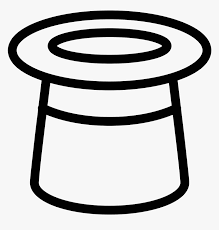 Chef Hat Emoji Png Top Hat Clipart Black And White Transparent Png Kindpng