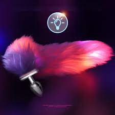Stainless Steel LED Light Luminous Anal Plug Tail Fox Tail Butt Plug  Vibrator Anal Tail Plug Adult Sex Toys For MenWomen Y200409 From  Junlong03, $13.78 | DHgate.Com