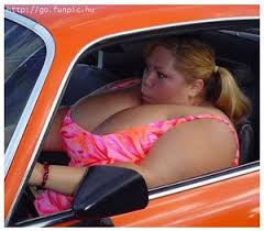 Not needing airbags in your car because you have massive boobs