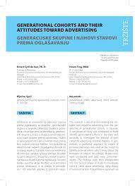 United energy group limited © all rights reserved. Pdf Generational Cohorts And Their Attitudes Toward Advertising