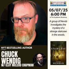 Doylestown: Chuck Wendig w/ Clay McLeod Chapman // The Staircase in the  Woods