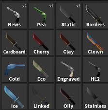 Do you want to get some free knife skins? Murder Mystery 2 Knife Roblox Laser Godly Knife Mm2 Murder Mystery 2 In Game Item Ebay Due To The Rising Amount Of These Weapons It Is Hard To Keep Track