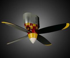 Warplane Propeller Ceiling Fan Dudeiwantthat Com Propeller Ceiling Fan