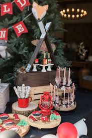 Camp learn a lot bb set. Kara S Party Ideas Rustic Camping Birthday Party Kara S Party Ideas
