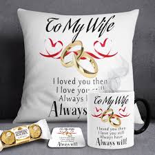 A hello fresh box—complete with a recipe. Wife Ring Anniversary Gift Deal Magic Mug Cushion Coaster Chocs