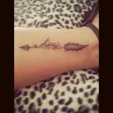 Making a tattoo is a very responsible decision in the life of those that want to have it. Tattoo Uploaded By Marie My First Tattoo Away Arrow Feather France 69340 Tattoodo