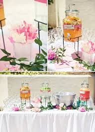 Backyard Blush Pink Bridal Shower Hostess With The Mostess Blush Pink Bridal Shower Pink Bridal Shower Bridal Shower Drinks