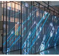 China Factory Price Full Color Indoor LED Display Outdoor Custom  Advertising Transparent Screen