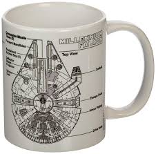 Find out how to build the millennium falcon in minecraft with this epic new 2 part tutorial. Official Star Wars Millennium Falcon Sketch Coffee Mug Tea Cup New In Gift Box 5050574234788 Ebay