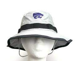 Nike Kansas St Wildcats Ncaa Sideline Dri Fit Bucket Hat Gray Size M L Nike Kansasstatewildcats Flex Fit Hats Sideline Dri Fit