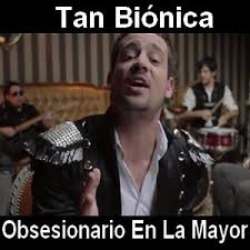 The ↑ and ↓ symbols indicate the direction of the strum. Tan Bionica Obsesionario En La Mayor Acordes D Canciones