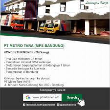 Gaji sopir bus gunung harta; Lowongan Kerja Kondektur Pt Metro Tara Metro Parcel Service Bandung Lowongan Kerja Terbaru Tahun 2020 Informasi Rekrutmen Cpns Pppk 2020