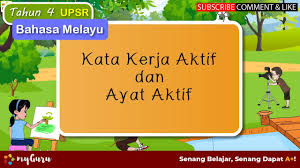 5 ragam ayat ayat aktif transitif ayat pasif imbuhan pasif tak transitif ayat pasif imbuhan pasif kgnd pertama & kedua kata bantu 'kena' menekankan subjek menekankan objek 5 5. Tahun 4 Bahasa Melayu Tatabahasa Kata Kerja Aktif Dan Ayat Aktif Youtube