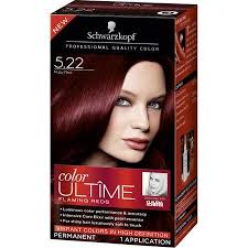 We washed out the dye, blow dryed her hair and. Schwarzkopf Ultime Permanent Hair Color Cream 5 22 Ruby Red Walmart Com Schwarzkopf Color Hair Color Cream Hair Color Brands