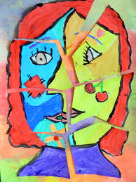 See you next monday 🌈 lol. Picasso Cubism Faces Kidsart