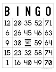 Some bingo features on this site may not function properly in internet explorer. Free Printable Bingo Cards Paper Trail Design