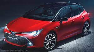 Toyota corroal width with and without mirrors : Toyota Corolla Dimensions And Boot Space Hybrid