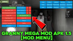 The procedure is very easy and involves the following steps; Granny Mega Mod Apk 1 5 Mod Menu Youtube